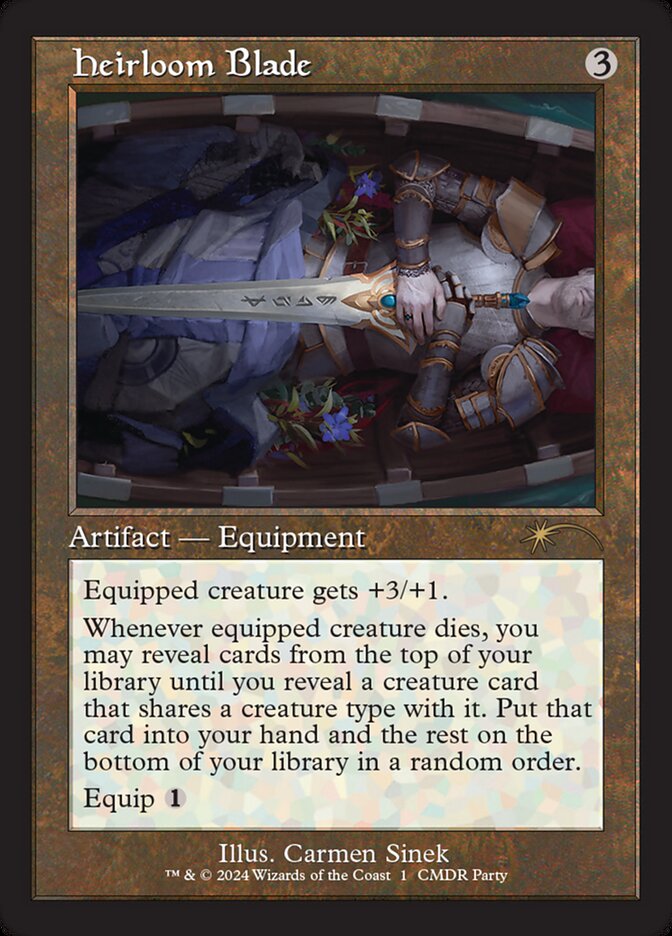 Heirloom Blade (Wizards Play Network 2024)