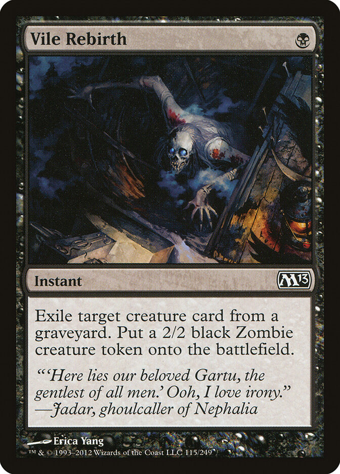 Vile Rebirth (Magic 2013)