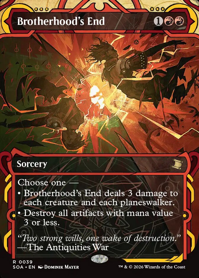 Brotherhood's End (Secrets of Strixhaven Mystical Archive)