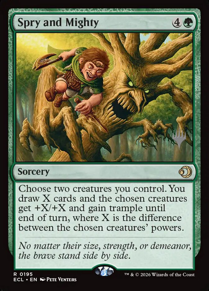 Spry and Mighty (Lorwyn Eclipsed Promos)