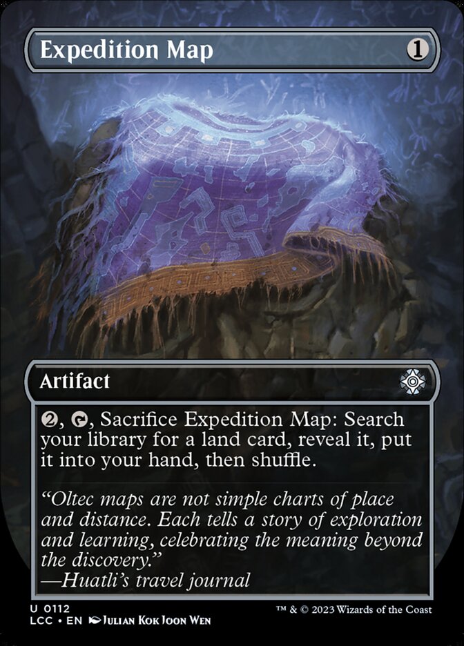 Expedition Map (The Lost Caverns of Ixalan Commander)