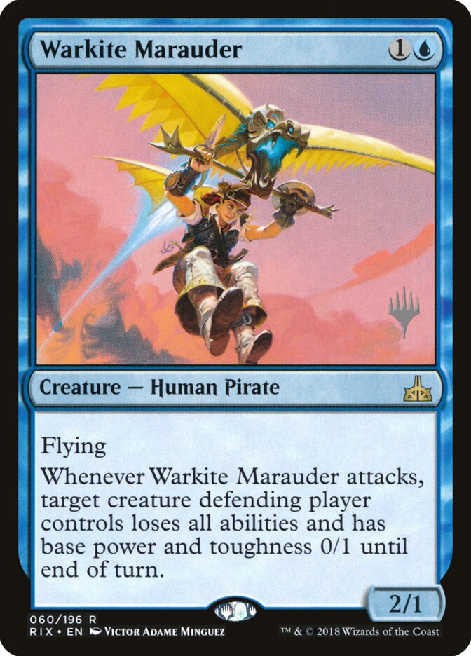Warkite Marauder (Rivals of Ixalan Promos)