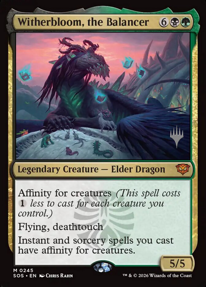 Witherbloom, the Balancer (Secrets of Strixhaven Promos)
