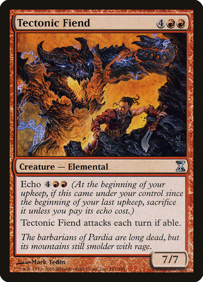 Tectonic Fiend (Time Spiral)