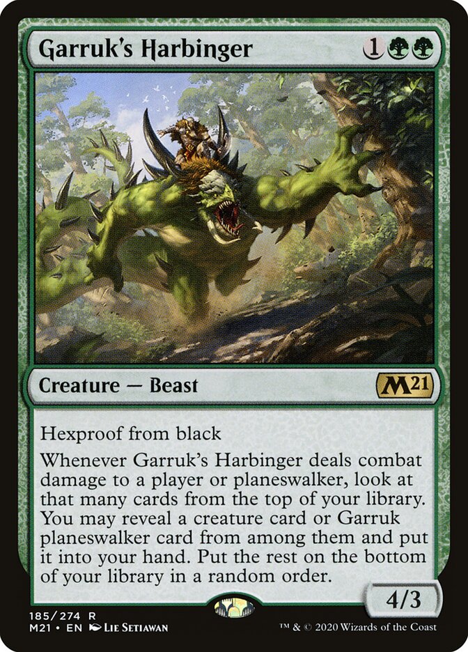 Garruk's Harbinger (Core Set 2021)