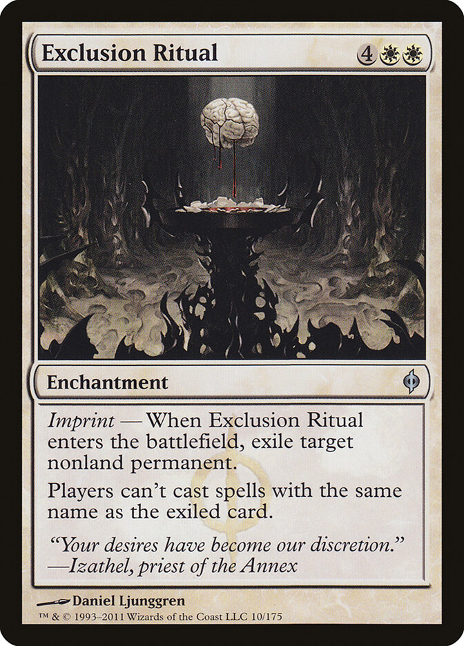 Exclusion Ritual (New Phyrexia)