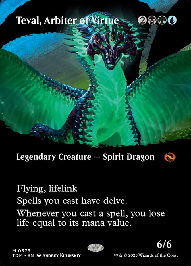 Teval, Arbiter of Virtue (Tarkir: Dragonstorm)