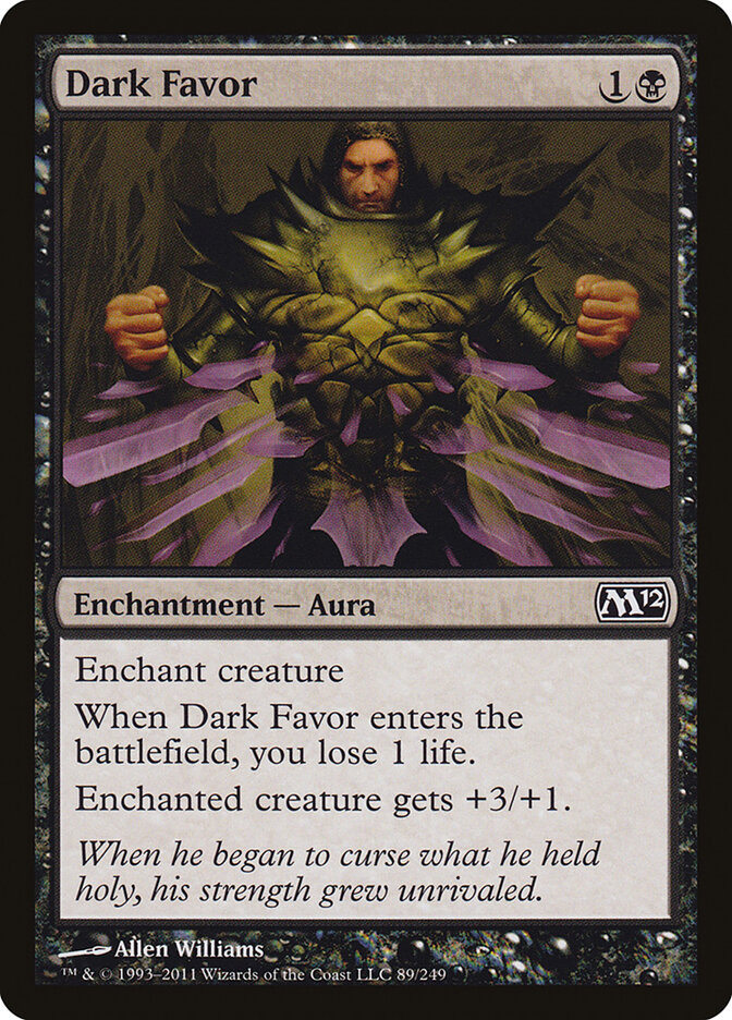 Dark Favor (Magic 2012)