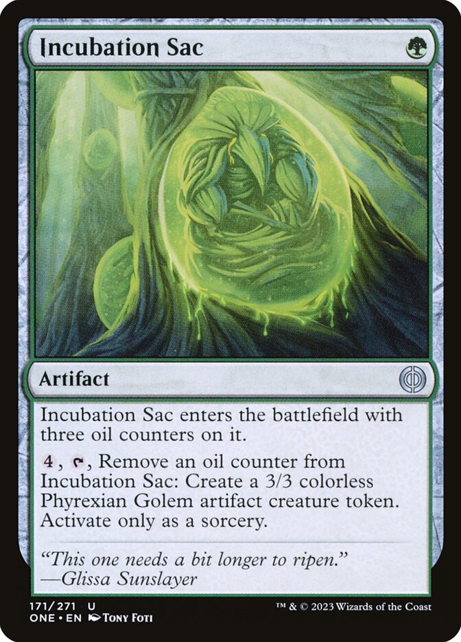 Incubation Sac (Phyrexia: All Will Be One)