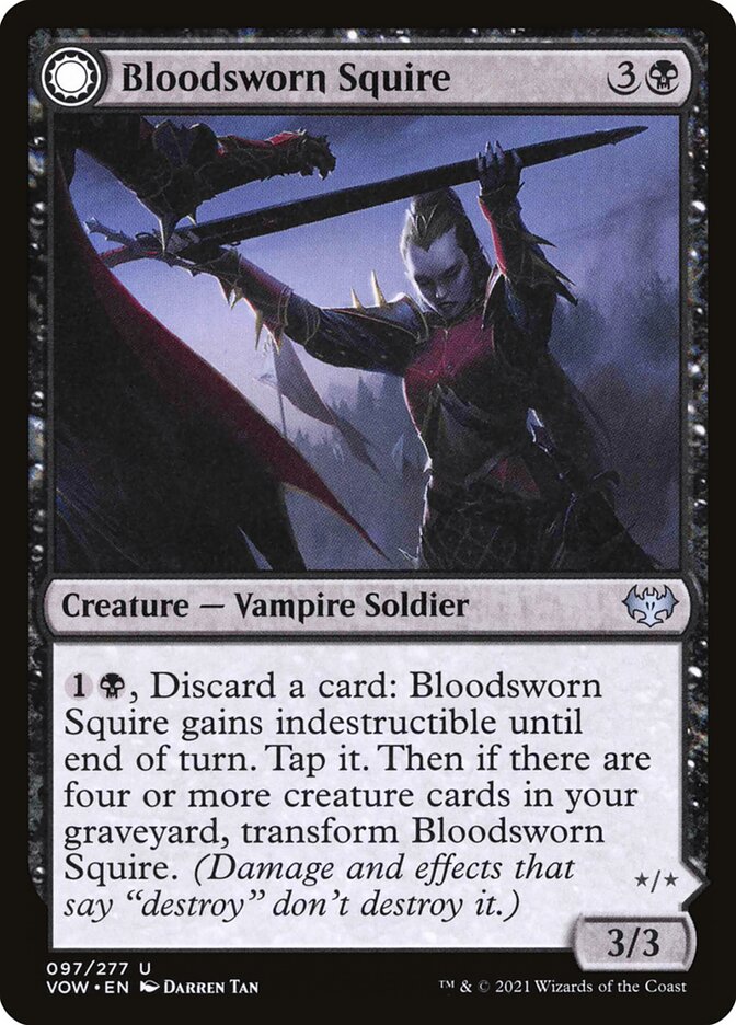 Bloodsworn Squire (Innistrad: Crimson Vow)