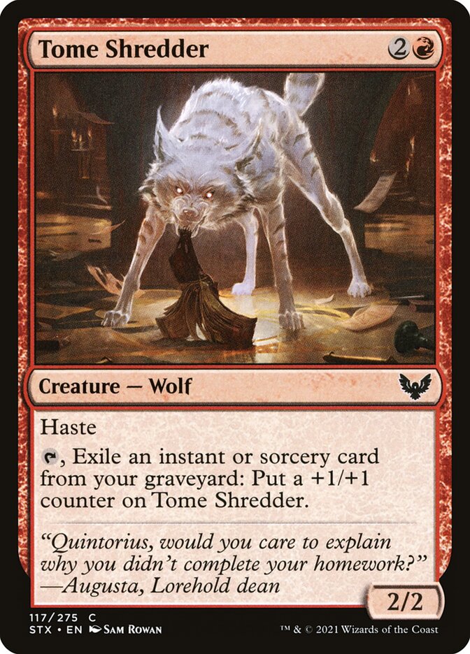 Tome Shredder (Strixhaven: School of Mages)