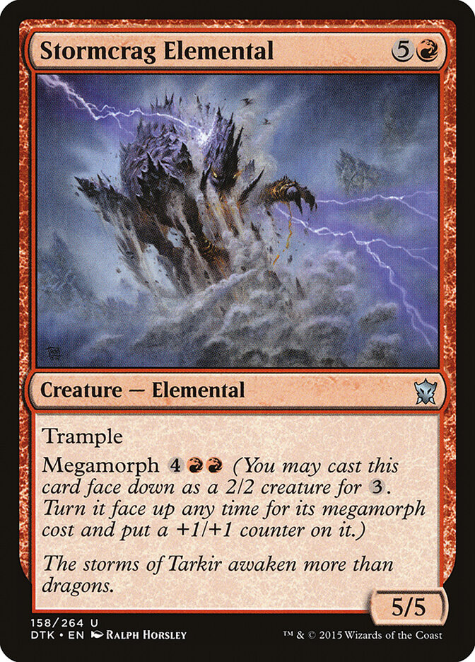 Stormcrag Elemental (Dragons of Tarkir)