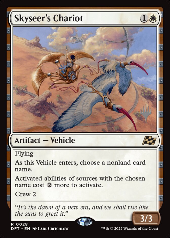 Skyseer's Chariot (Aetherdrift Promos)
