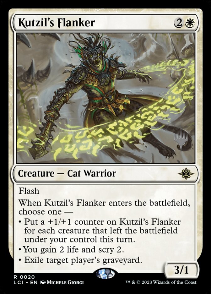 Kutzil's Flanker (The Lost Caverns of Ixalan Promos)