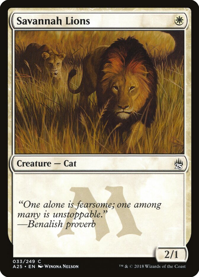 Savannah Lions (Masters 25)