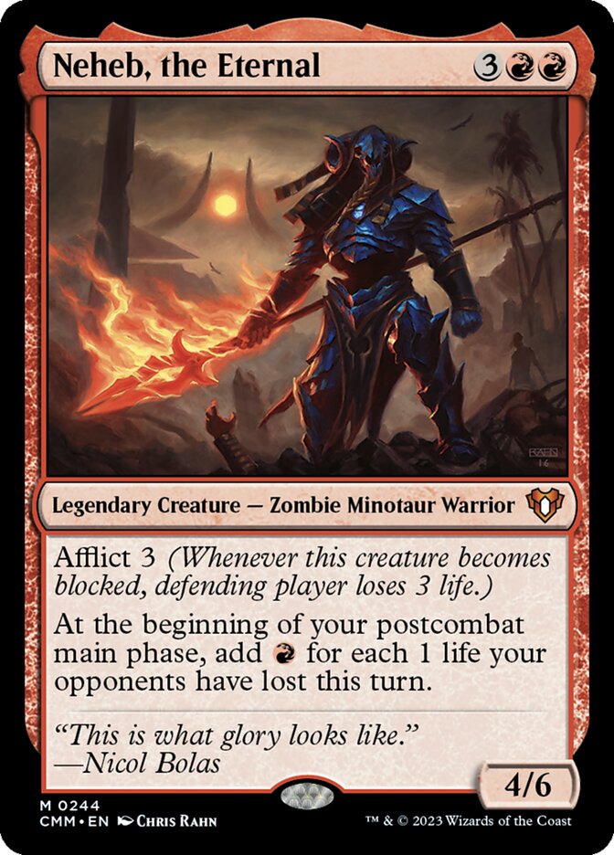 Neheb, the Eternal (Commander Masters)