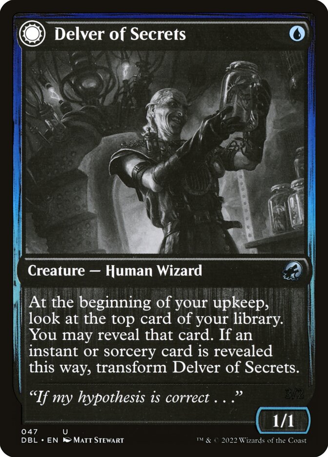 Delver of Secrets (Innistrad: Double Feature)
