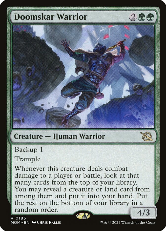 Doomskar Warrior (March of the Machine)