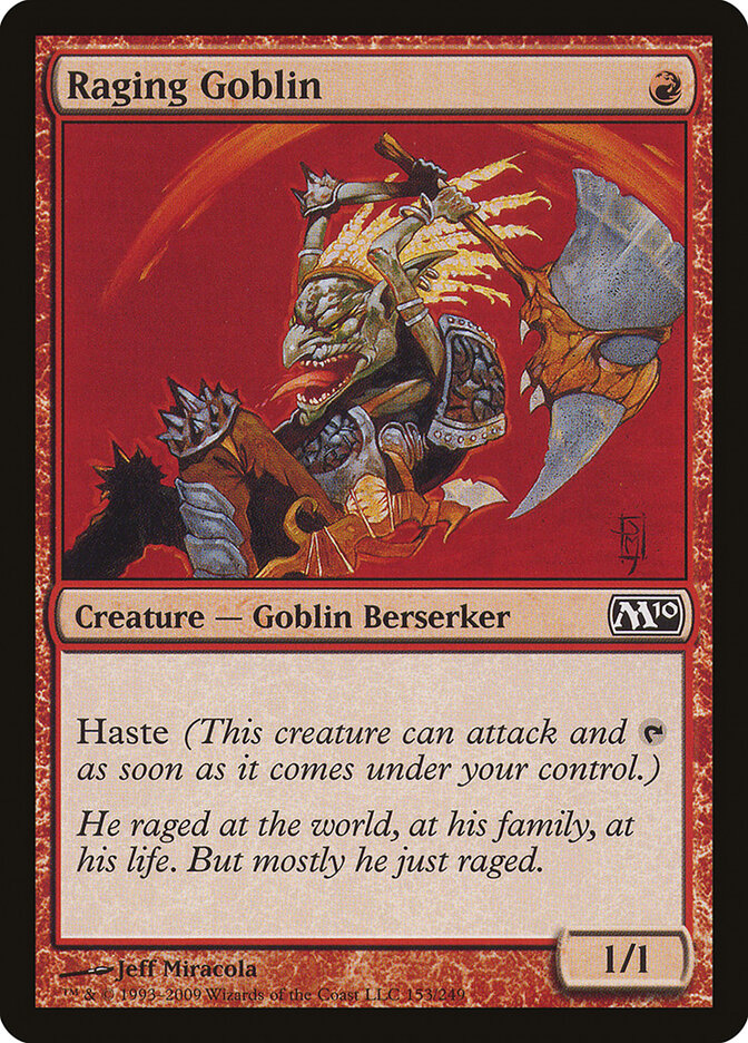 Raging Goblin (Magic 2010)