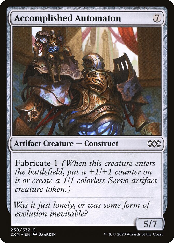 Accomplished Automaton (Double Masters)