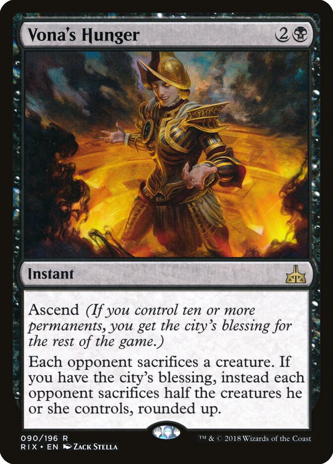 Vona's Hunger (Rivals of Ixalan)
