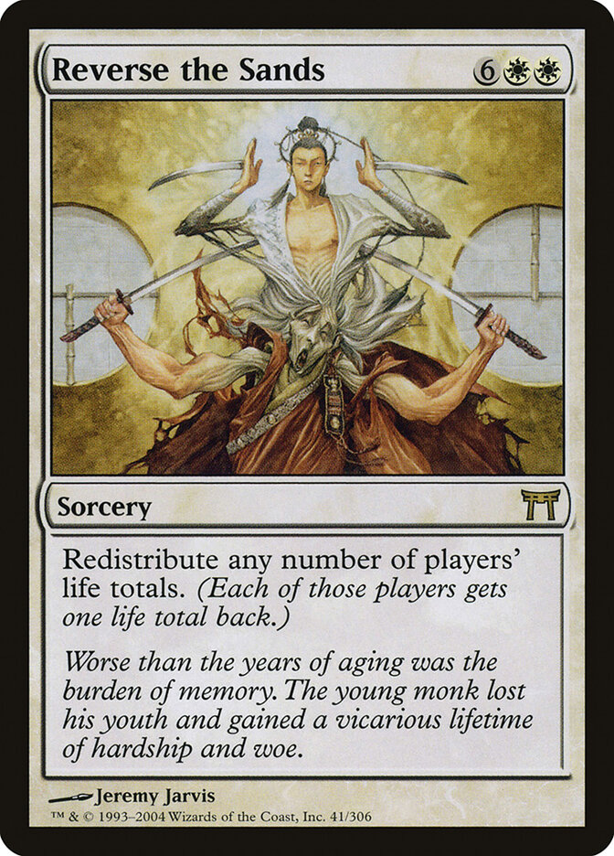 Reverse the Sands (Champions of Kamigawa)