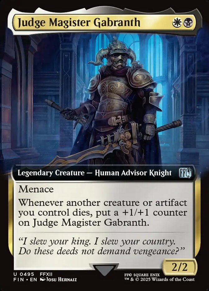 Judge Magister Gabranth (Final Fantasy)