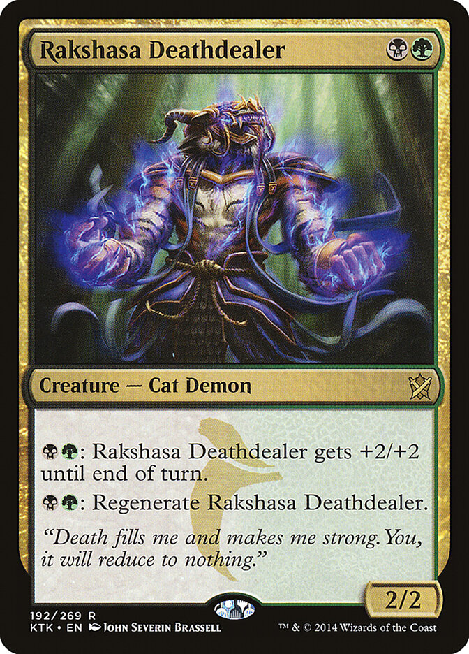 Rakshasa Deathdealer (Khans of Tarkir)