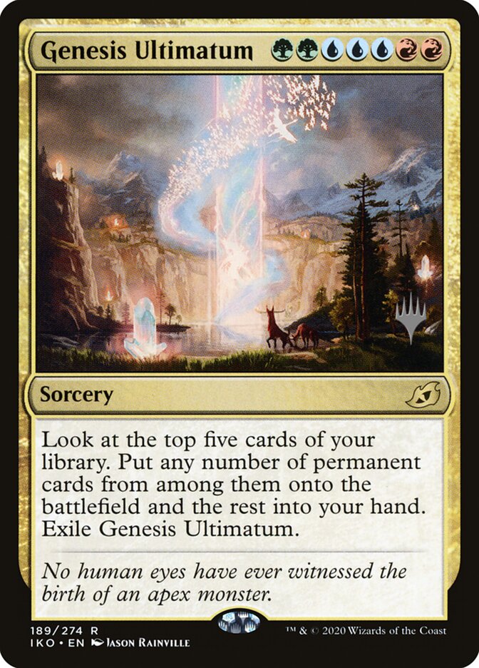 Genesis Ultimatum (Ikoria: Lair of Behemoths Promos)