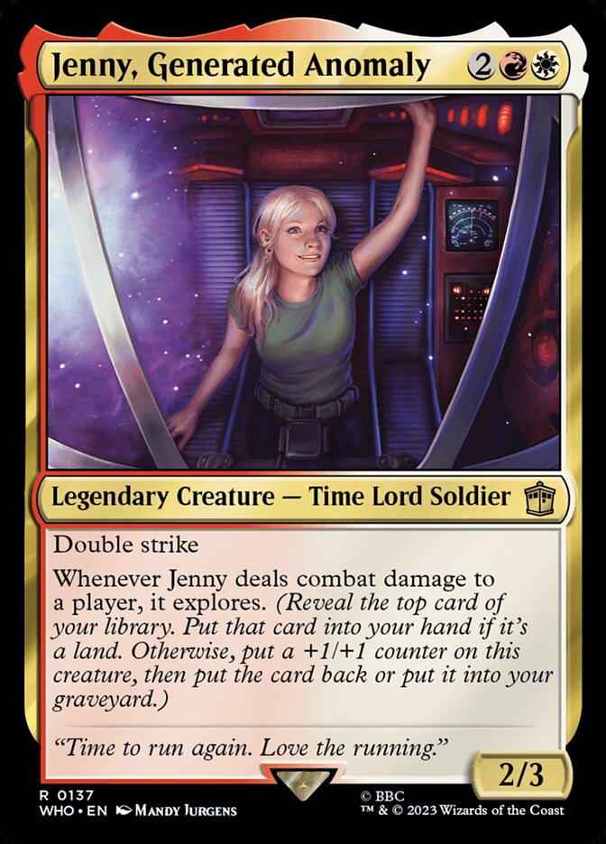 Jenny, Generated Anomaly (Doctor Who)