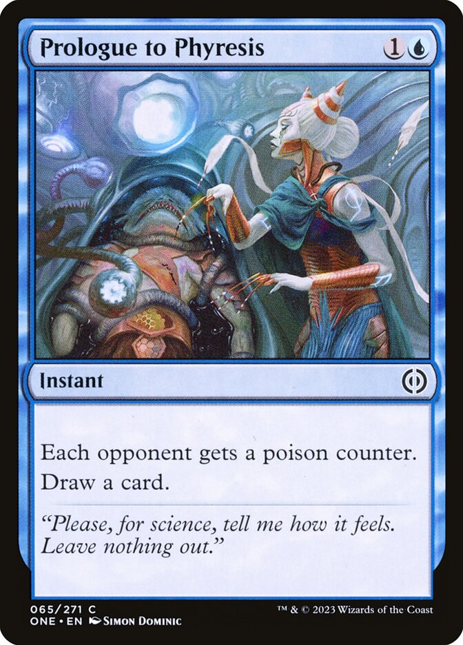 Prologue to Phyresis (Phyrexia: All Will Be One)