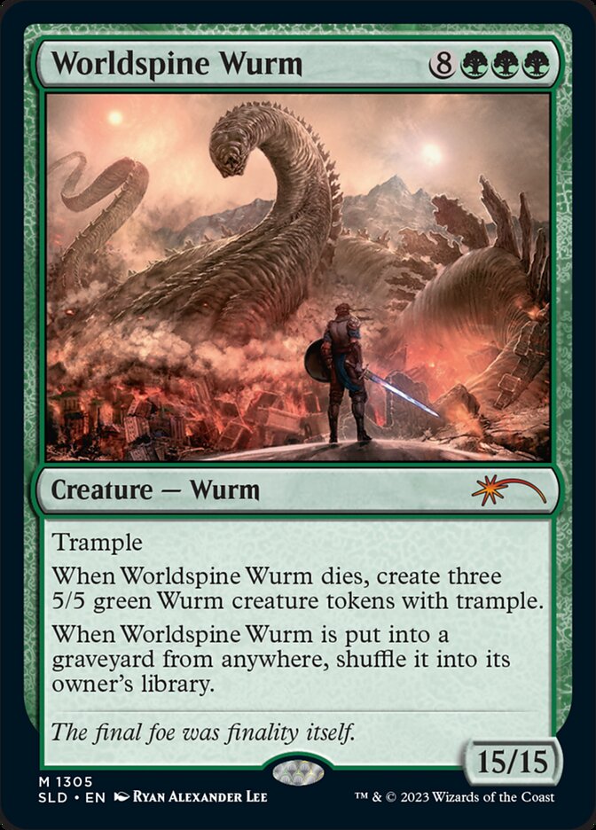 Worldspine Wurm (Secret Lair Drop)