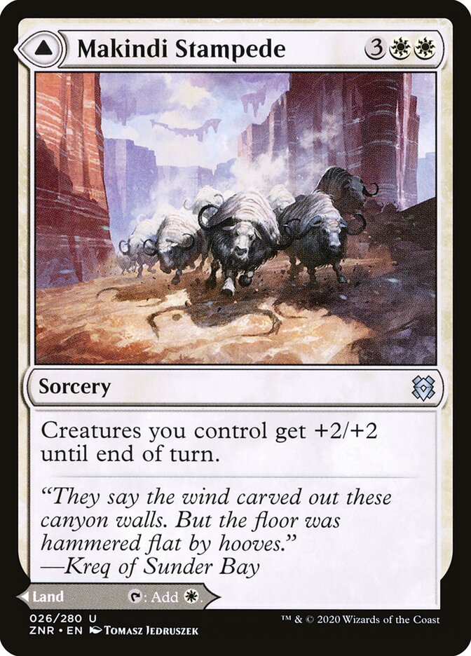 Makindi Stampede (Zendikar Rising)