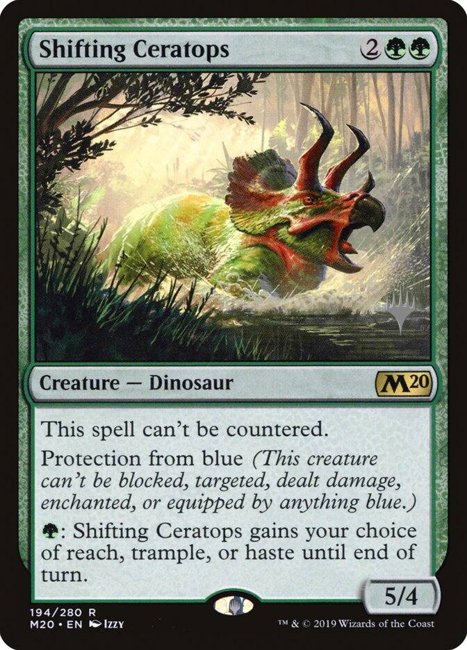 Shifting Ceratops (Core Set 2020 Promos)