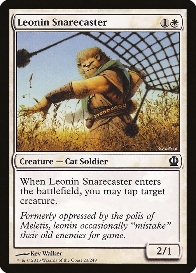 Leonin Snarecaster (Theros)