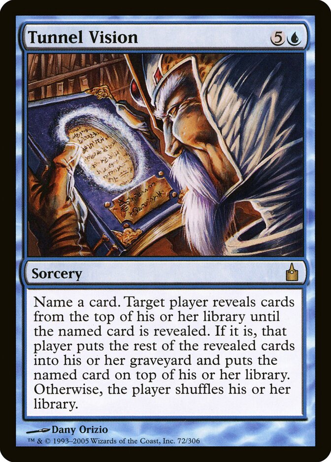 Tunnel Vision (Ravnica: City of Guilds)