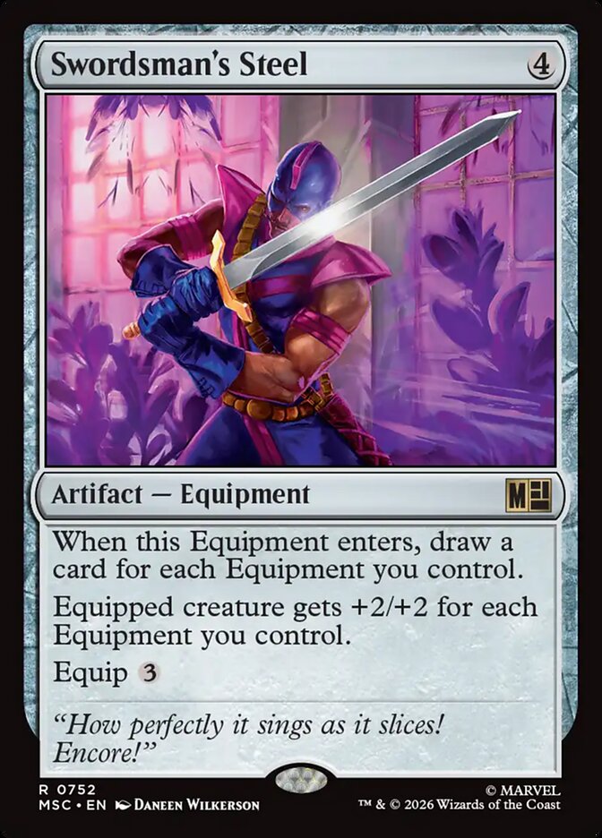 Swordsman's Steel (Marvel Super Heroes Commander)