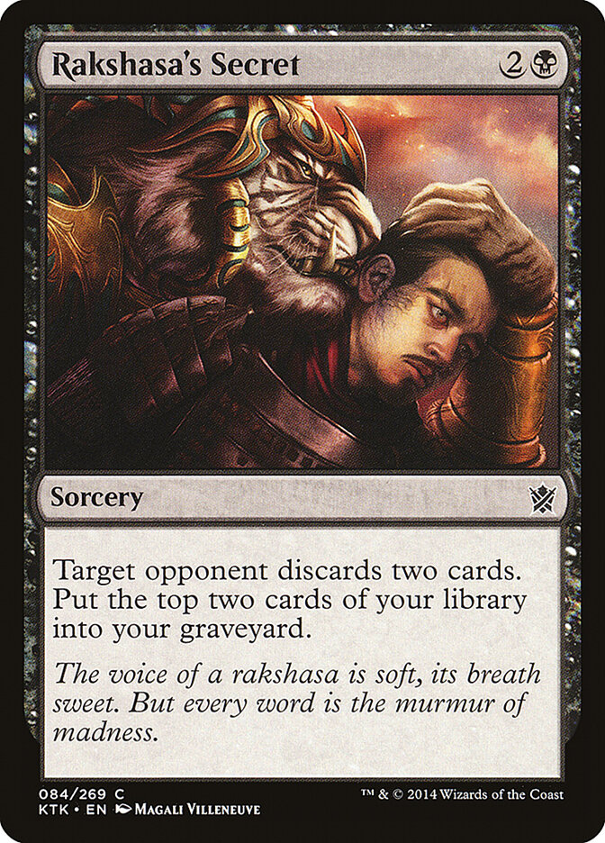 Rakshasa's Secret (Khans of Tarkir)