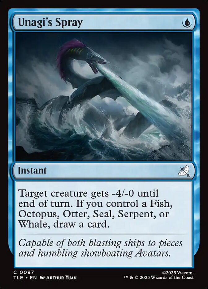 Unagi's Spray (Avatar: The Last Airbender Eternal)