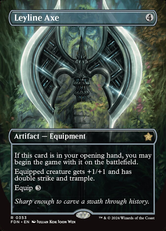 Leyline Axe (Foundations)