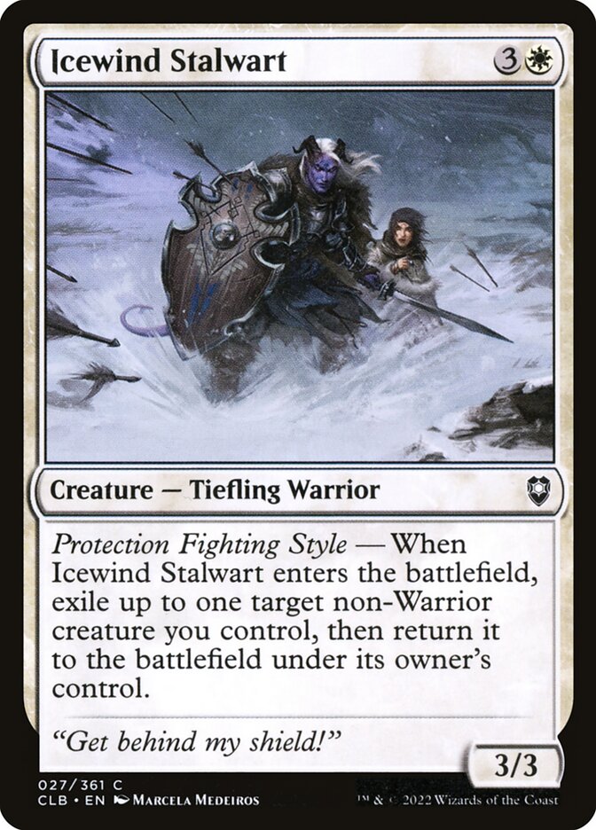 Icewind Stalwart (Commander Legends: Battle for Baldur's Gate)