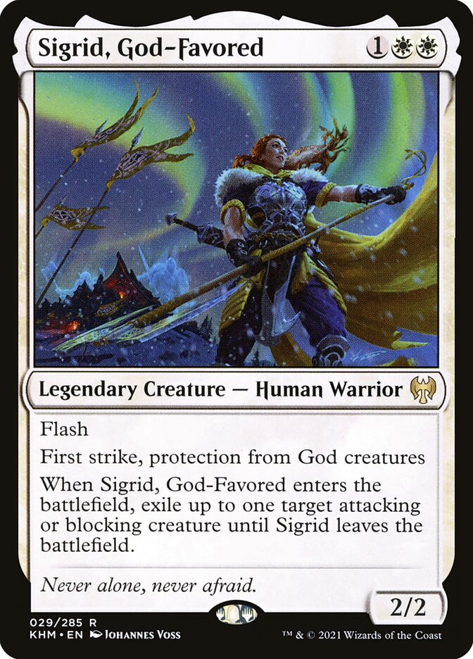 Sigrid, God-Favored (Kaldheim)
