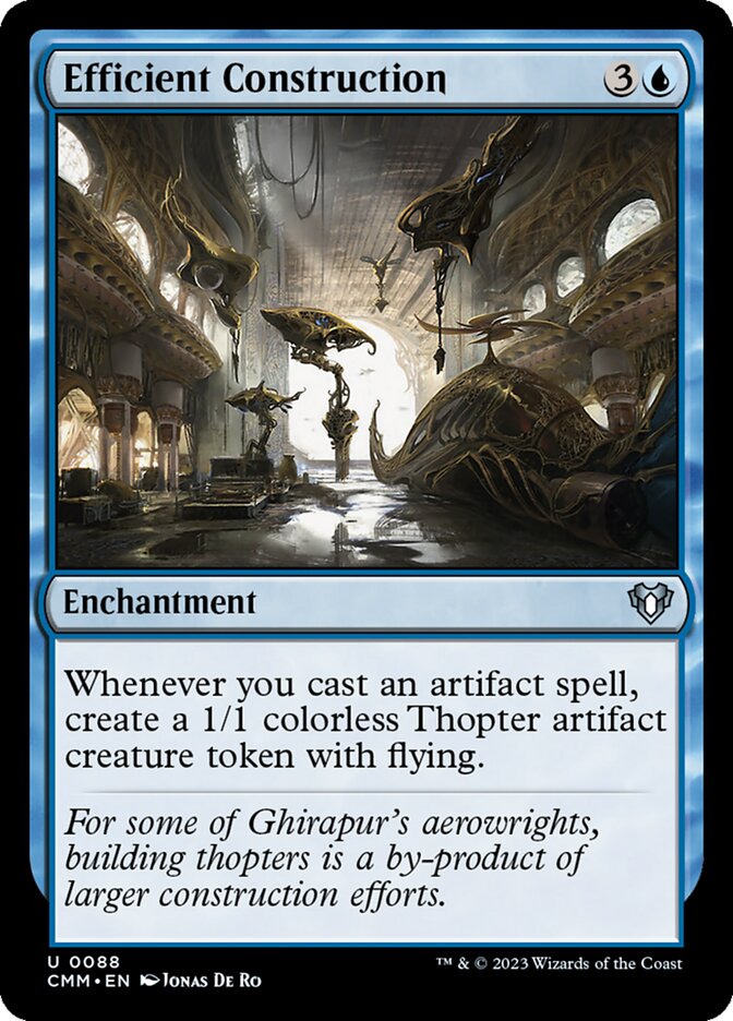 Efficient Construction (Commander Masters)