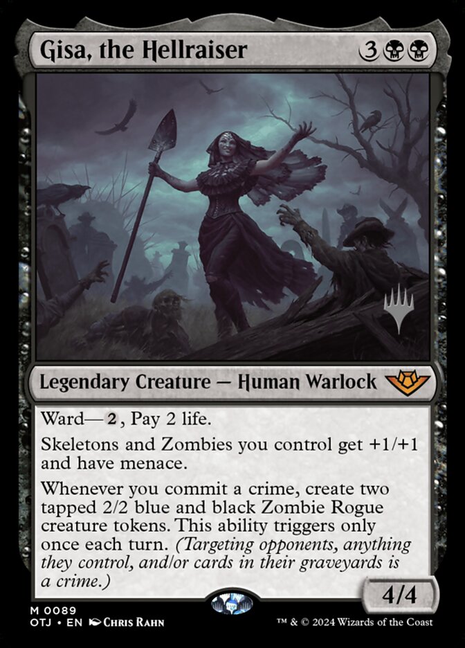 Gisa, the Hellraiser (Outlaws of Thunder Junction Promos)