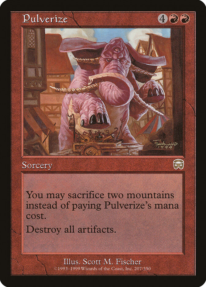 Pulverize (Mercadian Masques)