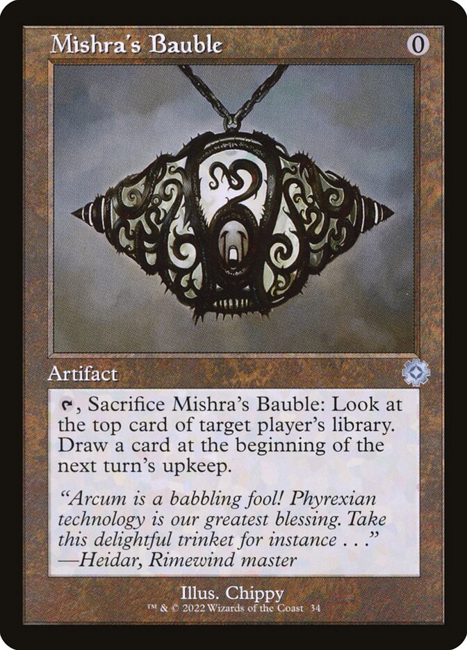 Mishra's Bauble (The Brothers' War Retro Artifacts)