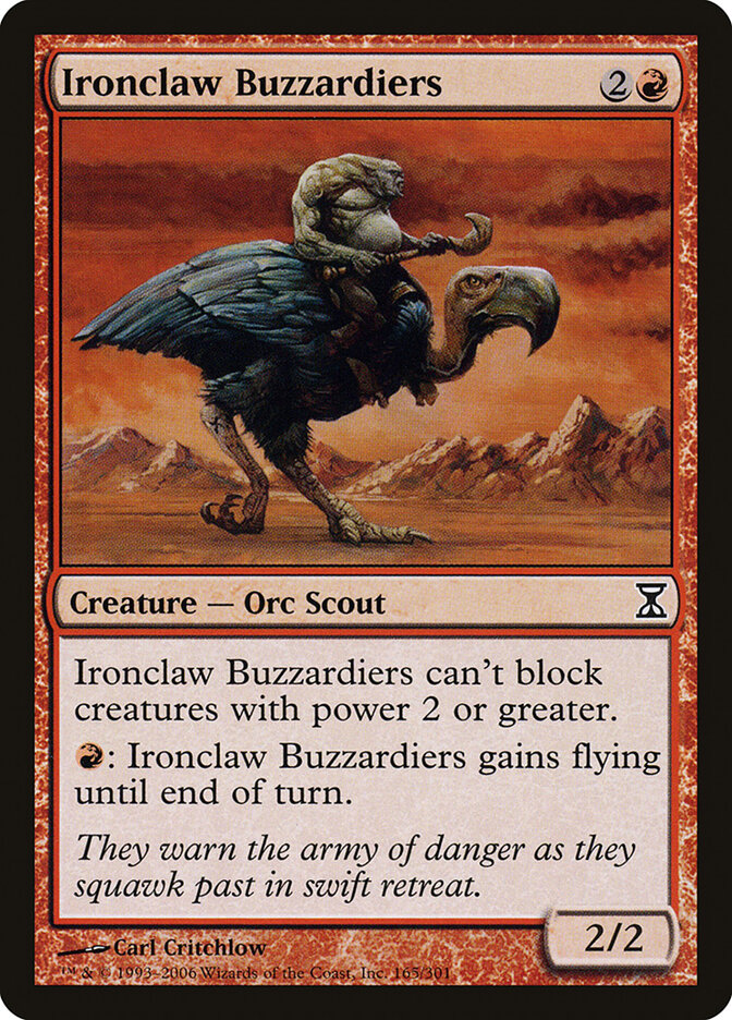 Ironclaw Buzzardiers (Time Spiral)