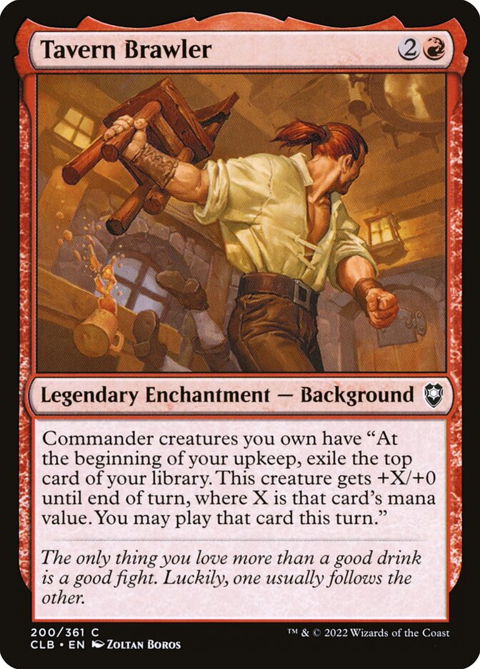 Tavern Brawler (Commander Legends: Battle for Baldur's Gate)