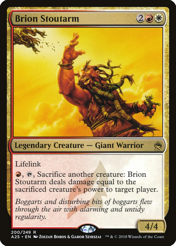 Brion Stoutarm (Masters 25)