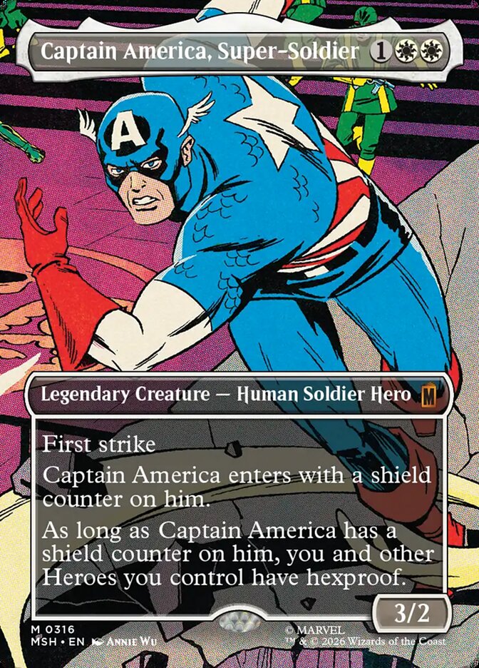 Captain America, Super-Soldier (Marvel Super Heroes)